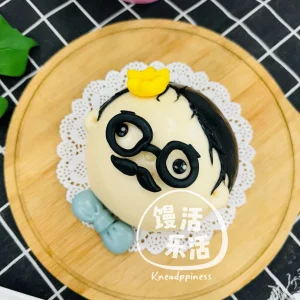 cute papa mantou cake (semi custom)