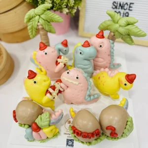 bao saurus birthday set (semi customizable)